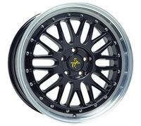 KESKIN WHEELS KT22 RETRO black lip polish 8.5Jx19 5x100 ET30