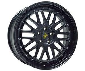KESKIN WHEELS KT22 RETRO matt black painted 8.5Jx19 5x100 ET30