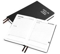 Kesote Agenda Scolaire 2025 2026 Journalier a5, Planner Professionnel 1 Jour par Page-Juin 2025 Juin 2026 pour Etudiant, Professeur, Enseignant-Noir