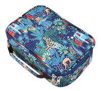 Kesote Trousse à crayons, 72 emplacements, grande capacité, amovible, pour filles et garçons, pour la rentrée des classes (vert), /, /