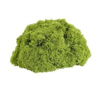 KESOTO 100g Mousse Artificielle Simulation Décor Plantes Vertes Synthétiques Faux Lichen Nylon Souple Utilisable pour Filtres Aquariums Décoration Événementi, Vert Clair