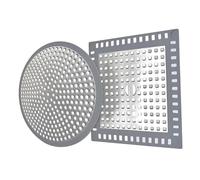 KESOTO 2 Grilles de Siphon de Sol, Crépines, Installation Facile, Récupérateur de Cheveux.