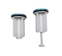KESOTO 2 Pièces Bouchon D'Évier Filtre Anti Obstruction Remplacement Universel Rond PP pour Cuisine Lavabo Convient à L'Usage Intensif Les Chambres D'Hôtel, Style A