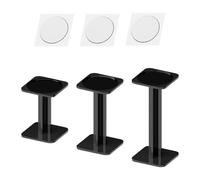 KESOTO 3 Pièces Présentoir Rehausseur Étagère Support pour Miniatures En Acrylique pour Une Visibilité Accrue Des Figurines Approprié pour Joueurs et Collec, Noir