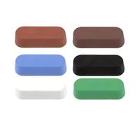 KESOTO 6 Pièces Pâte à Polir Ensemble de Polissage Blocs de Cire Composé de Lustrage Formule En Cire pour Une Application Facile Adapté pour L'Acier, 30g