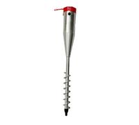 KESOTO Ancre de Sol en Spirale Piquet Vis de Terre Support de Parasol Solution Compacte Remplaçant Lourdes Adaptée au Parasol Stand de Marché Auvent