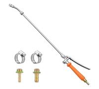 KESOTO Baguettes de Pulvérisation Cannelées en Laiton de 1/4" et 3/8" pour L'arrosage des Mauvaises Herbes et du Jardin