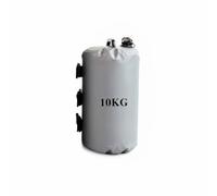 KESOTO Base de Poids pour Lest Contrepoids Ancrage de Pied Sac d'eau Remplissable avec Bouchon à Vis et Sangles Ajustables Antiglisse Adaptée aux Tonnelles, Gray
