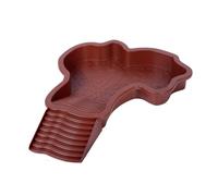 KESOTO Bassin pour Reptiles avec Rampe et Bol d'eau pour Tortues, Rouge