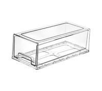 KESOTO Boîte de Rangement de Bureau, bac de Rangement empilable, Organisateur de Bureau, Figurines d'action, 32x15x11cm