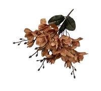 KESOTO Bouquet de Fleurs Artificielles Magnolias Bouquet Floral Faux Fleur Imperméable Résistant Soleil Tissu Agréable Convient à La Salle de Fête An, CafÉ