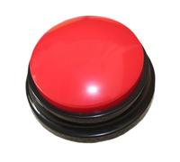 KESOTO Bouton D'enregistrement Vocal pour Animaux, Jouet Interactif, Facile à Utiliser, Rouge