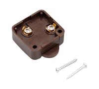 KESOTO Cabinet Porte Interrupteur pour Lampe de Placard Déclenchement Automatique Installation Compacte Résistant Haute Température Adapté à La Gestion Moder, Brun
