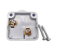KESOTO Cabinet Porte Interrupteur pour Lampe de Placard Déclenchement Automatique Installation Compacte Résistant Haute Température Adapté à La Gestion Moder, Blanc
