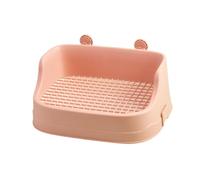 KESOTO Cage à Litière pour Petits Animaux avec Bouteille de Nettoyage, Rose