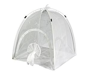 KESOTO Cage à Papillons de Grande Taille (71 Cm de Haut) avec Panneau Transparent en PVC, Pliable