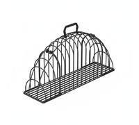 KESOTO Cage de Toilettage pour Chat Protection Fer Double Porte Fiabilité Poignée Pratique Structure Robuste Satisfaction pour Déplacement Chat Consultation, Noir, M
