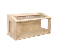 KESOTO Cage d'Habitat en Bois pour Créatures Côtés Transparents Fond Plat Sécurisé pour Oisillons Rongeurs Approprié pour Un Organisé, 40x30x30