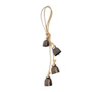 KESOTO Carillons éoliens à Accrocher, Cloches de Vache pour Arbre, Décoration Murale Rustique, Vert
