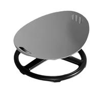 KESOTO Chaise Pivotante Enfant Fauteuil Pivotant Enfant Siège Sensoriel Tabouret Entraînement Rotation Jouet Équilibre Matériaux Sécurisés Adapté Entraînemen, Gris