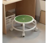KESOTO Children Rotating Seat Tabouret Enfant Pivotant Siège Roulant Chaise Pivotante Tabouret Bas en Plastique Déplacement Facile Entre et Assise, Violet Lilas