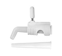 KESOTO Contrôle Valve pour Cafetière Robinet Régulateur D' Verseuse Bec Col de Cygne Accessoire Adapté Utilisation Cuisine, Blanc