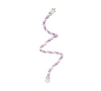 KESOTO Corde Flexible pour Stand de Cage, Jouet à Mâcher pour Oiseaux de Taille Moyenne, 80cm