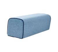 KESOTO Coussin Accoudoir Canapé Multifonctionnel pour Appui Bras et Espace Tête Mousse Résiliente et Revêtement Lavable Adapté à La Relaxation sur Lit Banque, Bleu Clair