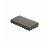 KESOTO Coussin de Méditation Tapis Coussin Wedge Coussin de Sol Tapis de Prière Compact avec Revêtement Simple pour Confort au Sol Adapté à de Doux Prière à, Gris