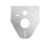 KESOTO Coussin Insonorisant de Toilette Isolant Joint Tapis Plaque avec Adhésif pour Réduire le Bruit Près Du Mur et Absorber l'Impact Découpes Prévues pour