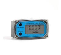 KESOTO Débitmètre Électronique Liquide Débitmètre Numérique Débitmètre Rotatif Compteur Plastique avec Panneau de Commande et, 1 Pouce, Compteur Instantané De 1 Pouce