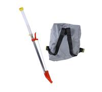 KESOTO Distributeur de Fumier Agricole, Sac à Dos pour Jardinage, Capacité pour Gazon et Maïs, Tube Métallique