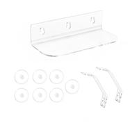 KESOTO Étagère à Ventouse pour Plantes Support Transparent pour Pots D'herbes Aromatiques et Jardinières