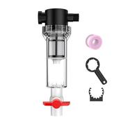 KESOTO Filtre D'Aquarium Interne Puissant Pré-Filtre de Réservoir Nettoyeur d'eau avec Boîtier Transparent pour Contrôle Visuel et Joint Silicone Adapté Pou, 80 Mailles