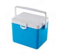 KESOTO Glacière Rigide Isotherme Conteneur Boîte Coffre avec Système de Verrouillage Couvercle à Charnières Joint Étanche et 8 Accumulateurs Matériaux, Bleu, 15L