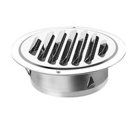 KESOTO Grille de Ventilation En Acier Inoxydable avec Couverture Extérieure et Maille Antidétritus pour Extracteur D'Air Convient pour Usage Industriel Résid, Style D