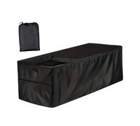 KESOTO Housse pour Coffre de Rangement Housse pour Banc de Jardin Protection Toutes Saisons Imperméable avec Fermeture Éclair pour Accès Facile Adaptée pour, 158cmx76cmx69cm