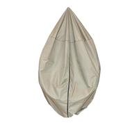 KESOTO Housse pour Fauteuil Œuf Protection pour Fauteuil Suspendu Housse de Balançoire Couverture Imperméable Anti-poussière et Anti-uv Adaptée pour Le Mobil, or Diamètre 147cm