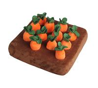 KESOTO Jouet Carotte en Peluche pour Animaux, Interaction Éducative Parent-Enfant, 12 pièces Carotte
