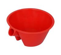 KESOTO Louche D'Arrosage Seau à Eau Outil de Jardinage Godet de Plantation Récipient de Service en PP Robuste pour Une Longue Durée Adapté pour La Cuisine Le, Rouge