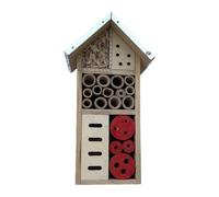 KESOTO Maison D'abeilles Suspendue en Bois, Habitat pour Pollinisateurs, Abeilles Utiles