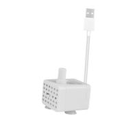 KESOTO Mini Pompe Submersible Pompe Aquarium Pompe de Circulation Pompe à Eau Portable Micro USB Installation Facile en Polypropylène Adaptée pour Jardin AQU, Côté