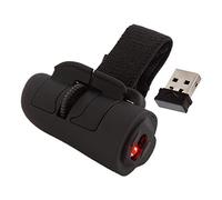 KESOTO Mini Souris Paresseuse à Doigt sans Fil 2.4G USB - Noir