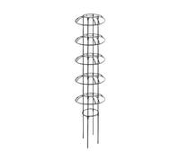 KESOTO Obélisque de Jardin pour Plantes Grimpantes et Fleurs, Parasol Multi-usages 130 Cm