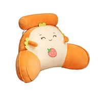 KESOTO Oreiller de Lecture avec Soutien pour Le Dos, Coussin de Repos pour Lit et Chaise, M Fraise