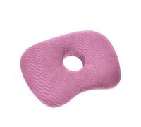 KESOTO Oreiller Percage Oreille avec Trou Confort Oreille Coussin Douceur Latérale Lavable Oreiller Protection Écouteurs Soutien Moelleux Adapté Maison Burea, Rose Rouge