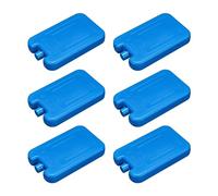 KESOTO Pack de 6 Blocs de Glace pour Sac Isotherme, Utilisation Extérieure, Bleu 300ml