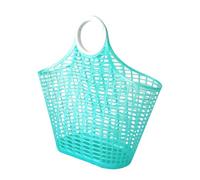 KESOTO Panier de Courses Panier Organisateur Sac à Stockage Portable en PE Anti-déformation à Poignée Creuse Utilisation Pratique Convient pour Co, Vert
