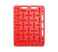 KESOTO Panneau de Tri pour Porcs Léger et Fonctionnel 76x97cm, Rouge