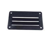 KESOTO Panneau de Ventilation Véhicule Grille Aération Plaque Sortie Air Conception Plate Arrondis Intégration sans Saillie Convient à Cabine Remorque Garage, Noir, 140 79